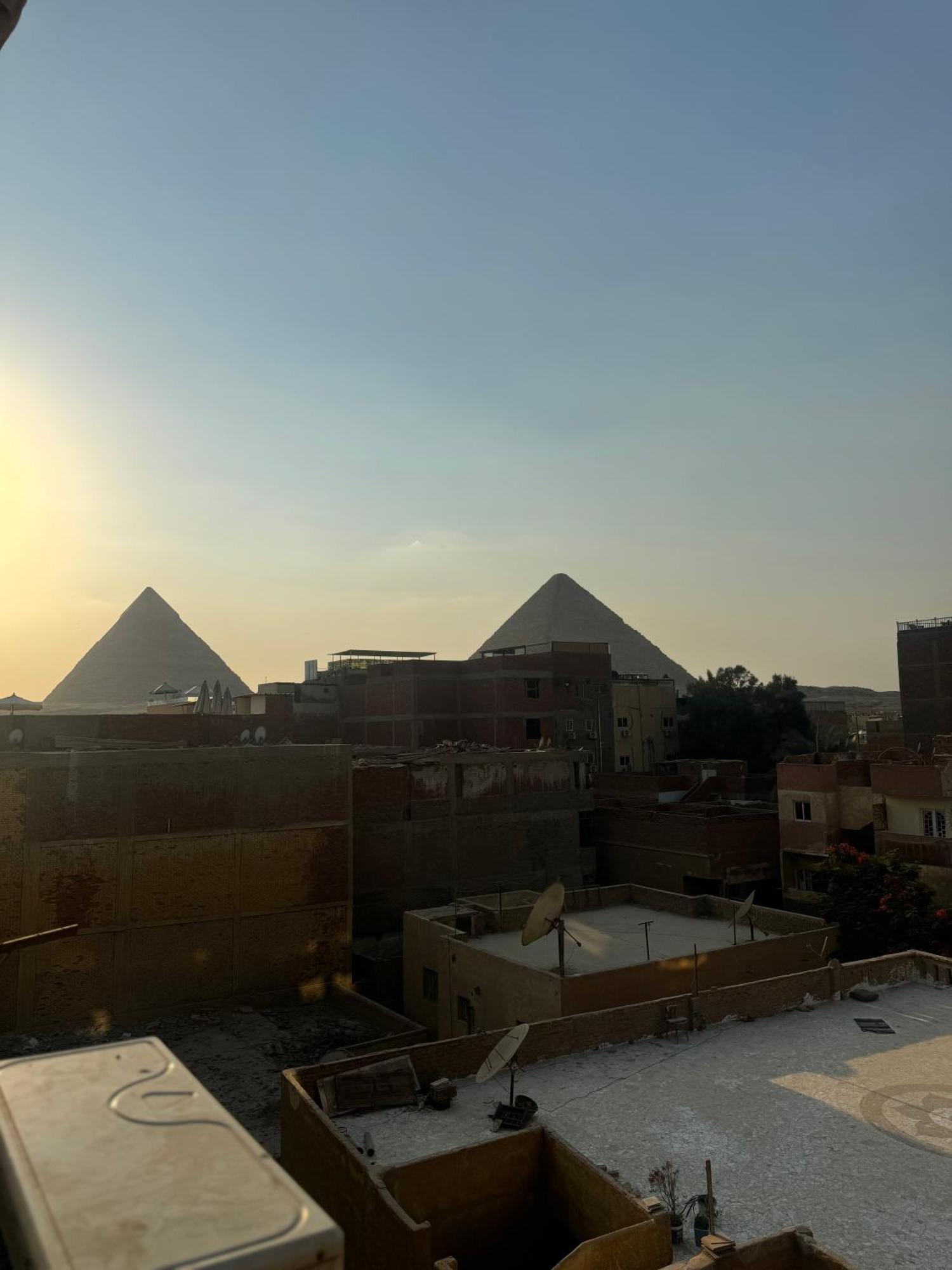 Kafret el-Gabal Pyramids And Sphinx Hotel מראה חיצוני תמונה