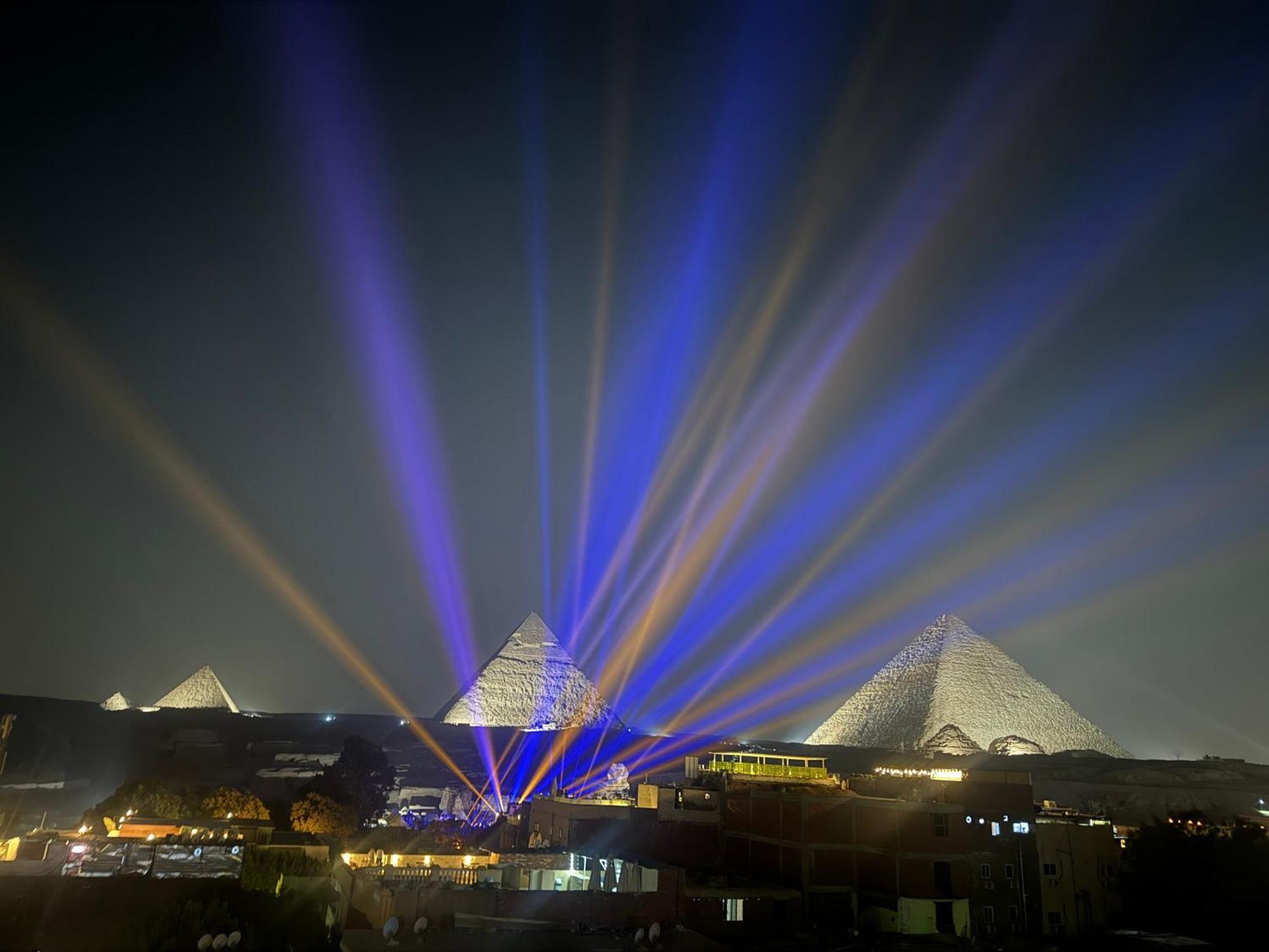 Kafret el-Gabal Pyramids And Sphinx Hotel מראה חיצוני תמונה