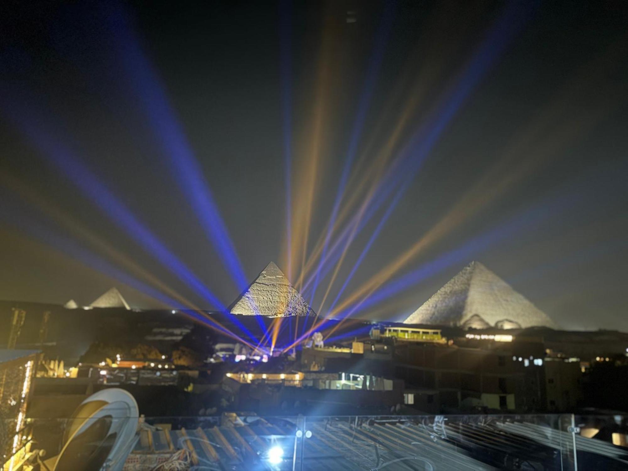 Kafret el-Gabal Pyramids And Sphinx Hotel מראה חיצוני תמונה