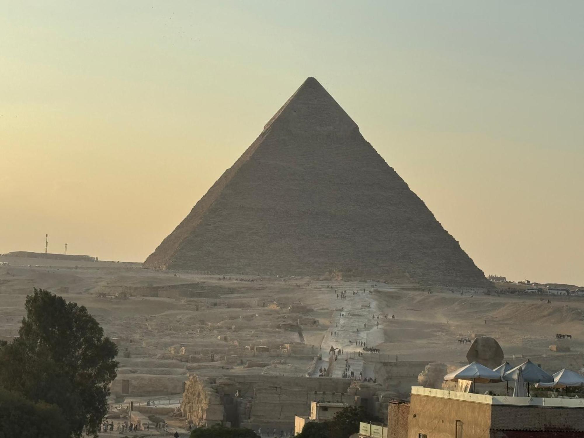 Kafret el-Gabal Pyramids And Sphinx Hotel מראה חיצוני תמונה