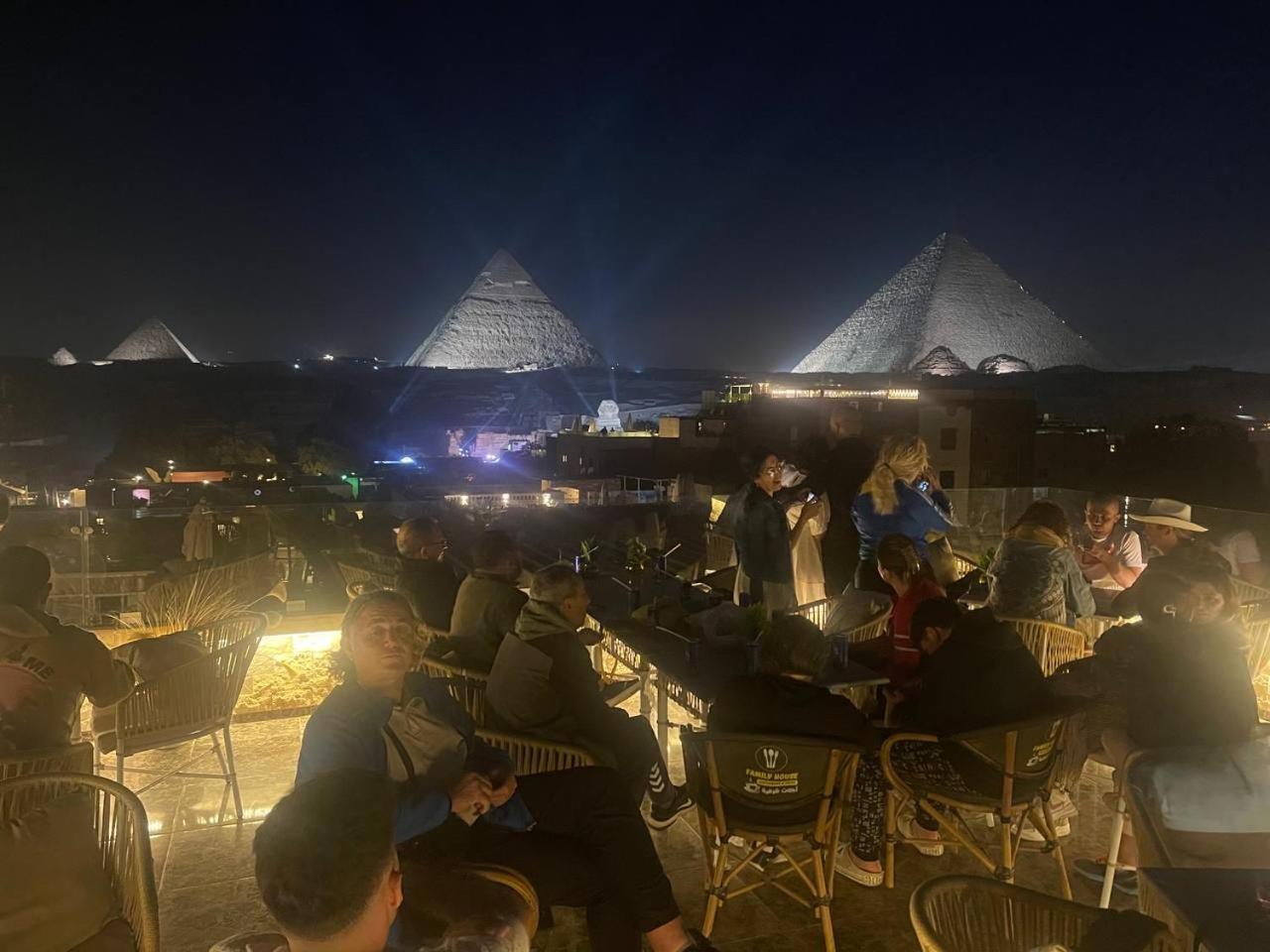 Kafret el-Gabal Pyramids And Sphinx Hotel מראה חיצוני תמונה