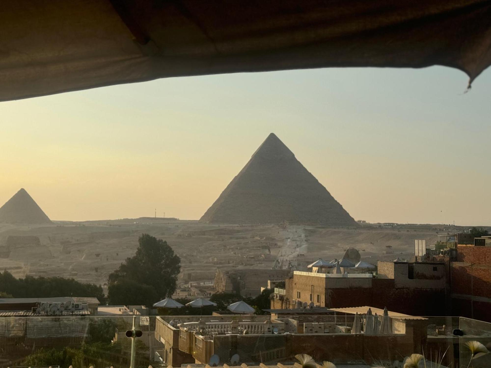 Kafret el-Gabal Pyramids And Sphinx Hotel מראה חיצוני תמונה